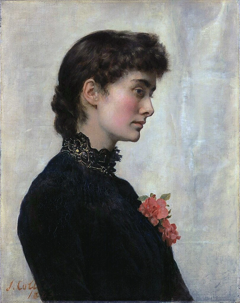 John Collier - Ritratto di Marian Collier (nata Huxley), National Portrait Gallery, Londra